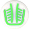 Blade Representaciones FR-TEC - Custom Kit - Glow In The Dark - Groen