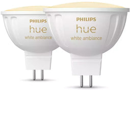 Philips Hue MR16 - Slimme LED-spot - White Ambiance - (2 stuks)