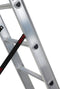 Altrex All Round AR 1020 - Enkele rechte ladder - Werkhoogte 3m - 1x8 sporten
