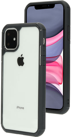 Mobiparts iPhone 11 - Rugged Clear Case - Shockproof TPU - Zwart