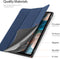 Dux Ducis Galaxy Tab A8 (2021/2022) - Bookcase - Tri-Fold - Donkerblauw