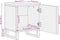 vidaXL - Nachtkastjes - 2 - st - 40x33x46 - cm - massief - mangohout - zwart