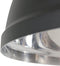 Mexlite Gaeve 2661ZW - Hanglamp Ø50cm E27 Fitting - Hoogte Verstelbaar - Zwart / Zilver