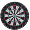 Dartbord Nylon Flocked - 45 cm - Dubbelzijdig - 6 Brass Dartpijlen 18g