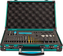Makita P-90255 Boor- en Schroefbitset 40-delig in Aluminium Koffer