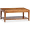 vidaXL - Salontafel - 88x50x38 - cm - massief - hout