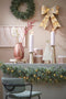 House of Seasons Rista Kandelaar - H30,5 x Ø12 cm - Champagne
