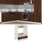 vidaXL - Ovenkast - Riga - 60x46x81,5 - cm - bewerkt - hout - bruin - eikenkleur