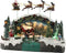 Kersttafereel Kerstman - XXL - LED verlichting - Bewegend - Muziek