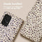 iMoshion Hoesje Geschikt voor Samsung Galaxy A53 Hoesje Met Pasjeshouder - iMoshion Design Bookcase smartphone - Meerkleurig / Black And White Dots