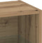 vidaXL - Zwevende - Plank - Artisan - Eiken - 40x28,5x40 - cm - Geengineerd - Hout