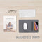 POUT HANDS3 PRO Fast Wireless Charging Mouse Pad Grijs