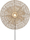 GOOD&MOJO Wandlamp Zanzibar - Rotan - Ø55cm - Binnen Modern