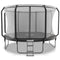 VirtuFit Premium Trampoline - Ø 366 cm - Veiligheidsnet - Max 150 kg - Zwart