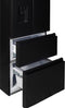 Hisense RF632N4WFE - Amerikaanse koelkast - Total No Frost met waterdispenser - Zwart