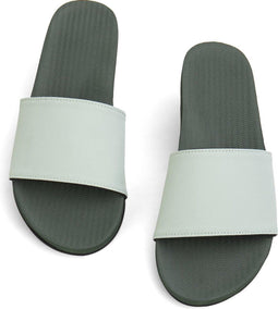 Indosole Slides - Dames Slippers - Recycled Rubber - Groen (39/40)