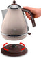 DeLonghi Icona Vintage KBOV 2001 - Waterkoker 1,7L - 360° draaibaar - Beige