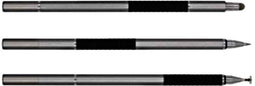 XtremeMac XWH-STY-83 - Stylus pen - 3 in 1 met rollerball en precisie schijf - Zilver