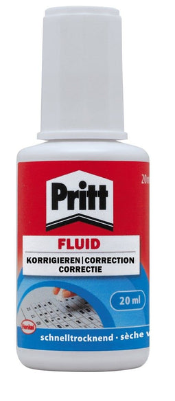 Correctievloeistof Pritt Correct-it - voordeeldoos met 10 flacons 20ml.