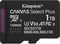 Kingston Canvas Select Plus Gen. 3 - microSDXC 1TB - A1-prestaties tot 150MB/s - met SD-adapter