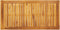 vidaXL Tuintafel 110x55x75 cm massief acaciahout