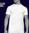 ALAN RED T-shirts Derby extra lang (4-pack) - O-hals - zwart - Maat: M