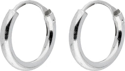 Glowdraadoorringen - 107.0002.12 - zilver - Ø12 mm - ronde buis - 1.9 mm