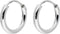 Glowdraadoorringen - 107.0002.12 - zilver - Ø12 mm - ronde buis - 1.9 mm