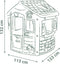 Smoby - Neo Jura Lodge - Speelhuis - Grijs Bruin Groen Beige