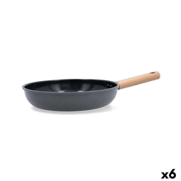 Bidasoa Mia - Pan Ø 24 cm - Antiaanbak - Grijs (6 stuks)
