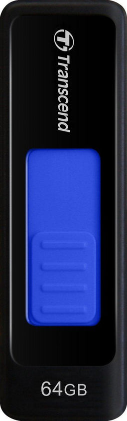 Transcend JetFlash elite 760 - USB-stick 64 GB - USB 3.0 - zwart