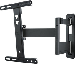 One for All WM 5450 - Full-motion TV Wandbeugel - 180° draaibaar 15° kantelbaar - Zwart