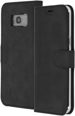 Accezz Galaxy S8 Plus - Flip cover - Krasbestendig Schokbestendig - Zwart