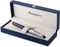Waterman Expert rollerbalpen | Metaal-blauwe lak met palladium detail | Gebeitelde dop | met geschenkdoos
