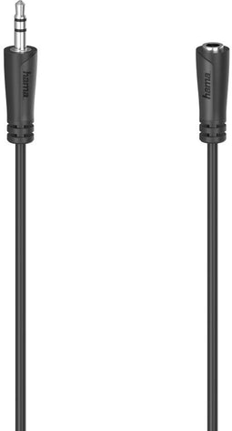 Hama 00200724 - Audiokabel 3.5mm - 300cm - Zwart