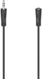 Hama 00200724 - Audiokabel 3.5mm - 300cm - Zwart