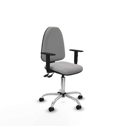 Bureaustoel Piqueras y Crespo B1D05RF Lichtgrijs
