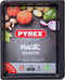 Ovenschaal Pyrex Magic Rechthoekig Metaal 6 Stuks 40 x 31 cm