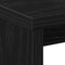 vidaXL - Nachtkastjes - 2 - stuks - Zwart - Eiken - 40x30x40 - cm - Bewerkt - Hout