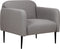 Fauteuil STOUBY Linnen Grijs