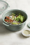 Curver Smart To Go Eco Lunchset 1,6L - Bestekset - Sauscup - Eco groen