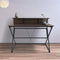 Bureau tafel computer laptop Stoer - industrieel vintage stijl - 110 cm breed - bruin