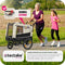 tectake WoofRider - Hondenfietskar 3-in-1 - Opvouwbaar 40kg - Beige