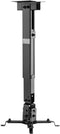 Aisens CWP01TSE-047 - Kantelbare Plafondondersteuning voor Projector - Max. 20 kg - Zwart