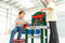 Klein Toys Bosch werkplaats - 82 onderdelen - incl. leerfuncties en bankschroef - multicolor