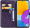 iMoshion Hoesje Geschikt voor Samsung Galaxy M52 Hoesje Met Pasjeshouder - iMoshion Mandala Bookcase - Paars