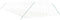 vidaXL - Tuinkas - met - stalen - frame - 64 - m² - 16x4x2 - m - wit