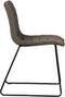 PoleWolf - Ripple stoel - Chenille - Taupe - Set van 4