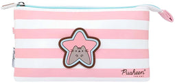 Pusheen Rose Collection - Etui 3-compartimenten - 21 x 12 cm Synthetisch Roze