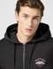 Wrangler Graphic Zip Hoodie 112362888 - 100% katoen - Ritssluiting - Faded Black - Maat L